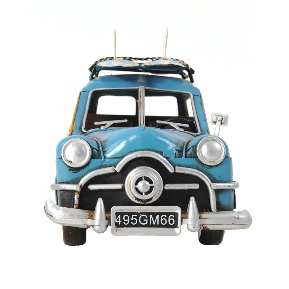 1949 Ford Wagon Car W/Two Surfboards