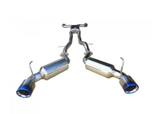 2008-2013 Infiniti G37 Coupe Titanium Tip Cat-Back Exhaust System