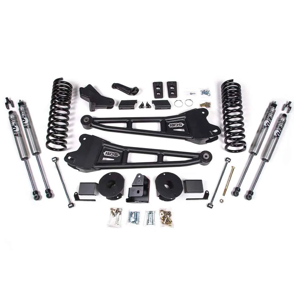 2014-2018 Dodge Ram 2500 Truck 4WD w/ Rear 4" Radius Arm Lift Kit Gas - 1774H
