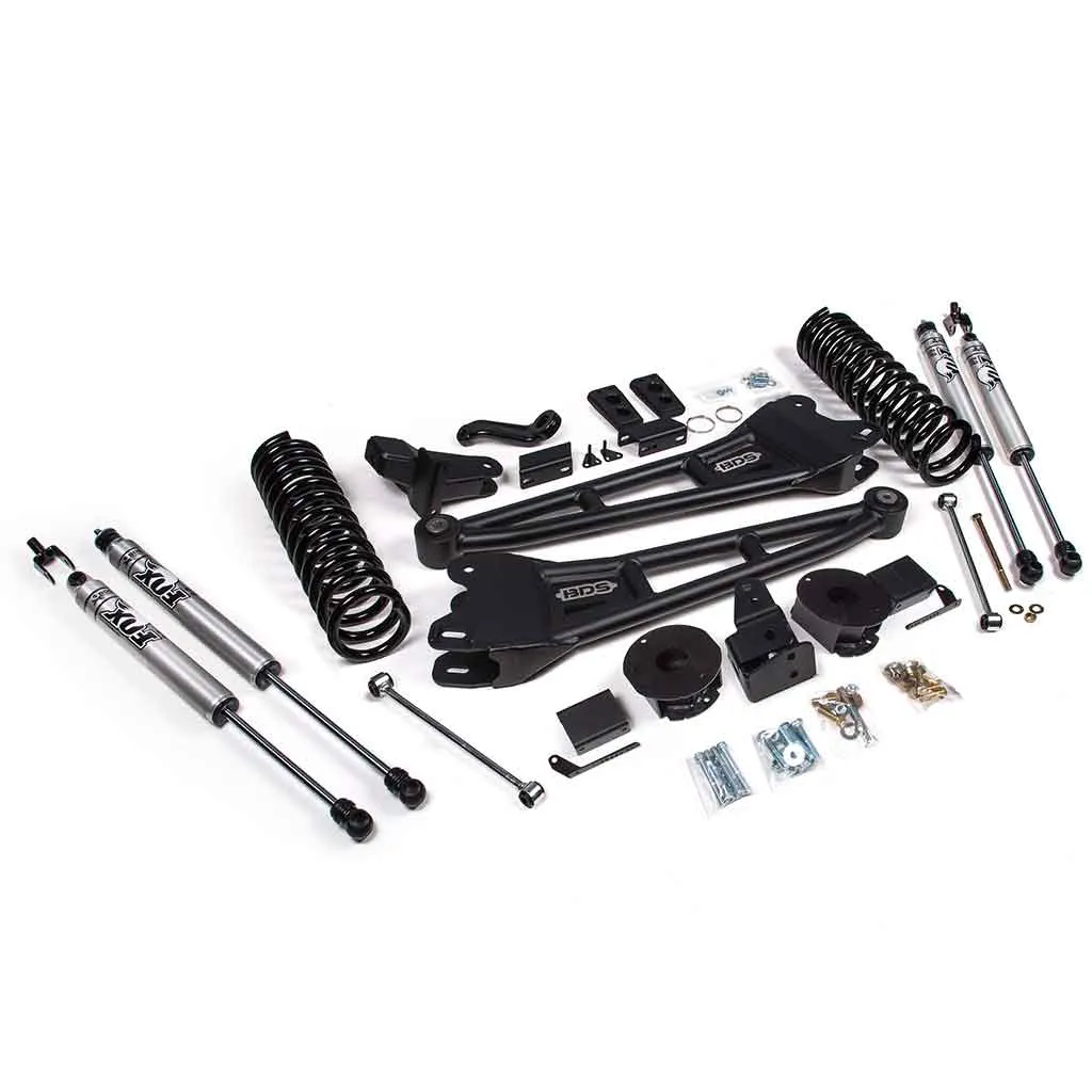 2014-2018 Dodge Ram 2500 Truck 4WD w/ Rear 4" Radius Arm Lift Kit Gas - 1774H