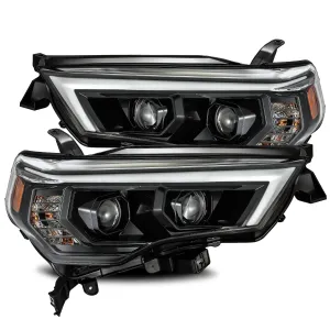 2014-2022 Toyota 4Runner LUXX-Series LED Projector Headlights Jet Black Alpha-Rex 880720