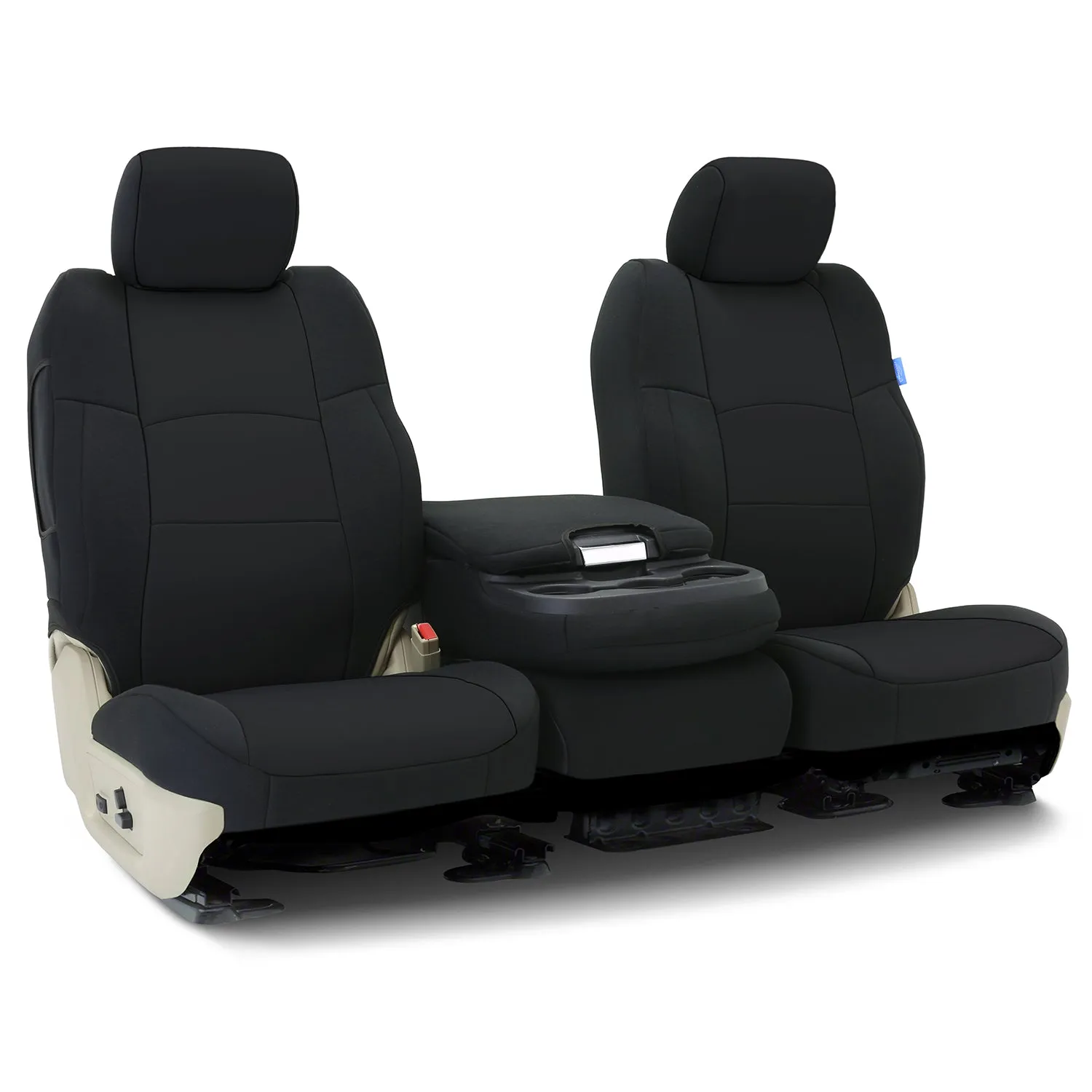 2018-2020 Ford F-150 Custom Fit Neoprene Seat Covers Front 40/20/40 Seats-Black