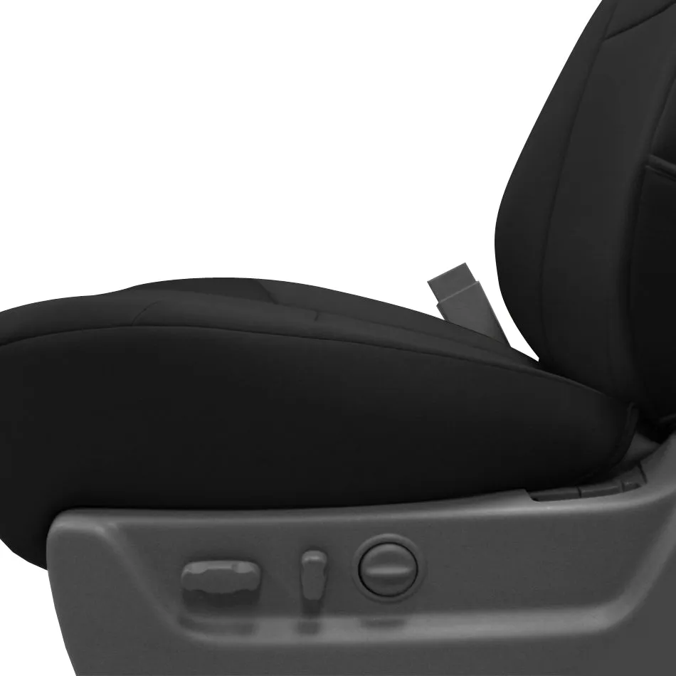2018-2020 Ford F-150 Custom Fit Neoprene Seat Covers Front 40/20/40 Seats-Black