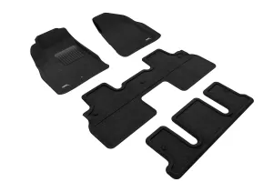 3D MAXpider Floor Mats Buick Enclave (2008-2017) All-Weather Elegant Series - Complete Set