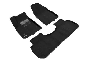 3D MAXpider Floor Mats Cadillac XT5 (2017-2024) All-Weather Elegant Series - Complete Set