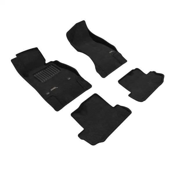 3D MAXpider Floor Mats Chevy Camaro (2016-2024) All-Weather Elegant Series - Complete Set