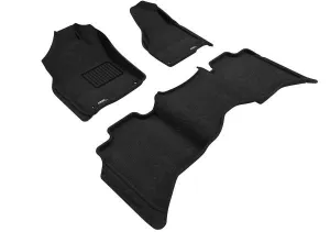 3D MAXpider Floor Mats Dodge Ram 1500/2500/3500 (12-18) 1500 Classic (19-24) All-Weather Elegant Series - Complete Set