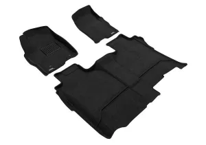 3D MAXpider Floor Mats Jeep Gladiator JT (20-24) All-Weather Elegant Series - Complete Set