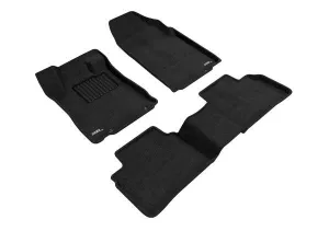 3D MAXpider Floor Mats Nissan Altima Sedan (2016-2018) All-Weather Elegant Series - Complete Set