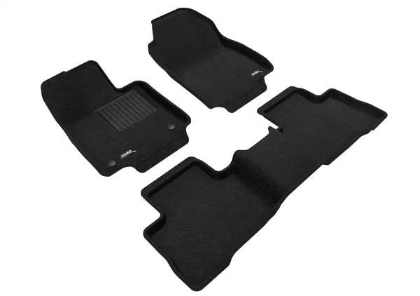 3D MAXpider Floor Mats Tesla Model S (2020-2021) All-Weather Elegant Series - Complete Set