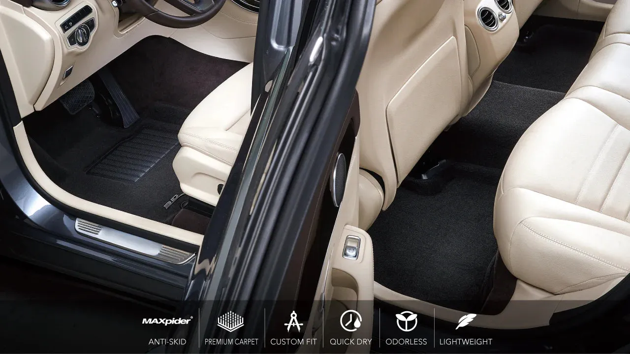 3D MAXpider Floor Mats Tesla Model S (2020-2021) All-Weather Elegant Series - Complete Set