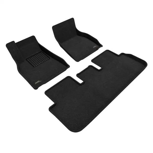 3D MAXpider Floor Mats Tesla Model S (2020-2021) All-Weather Elegant Series - Complete Set