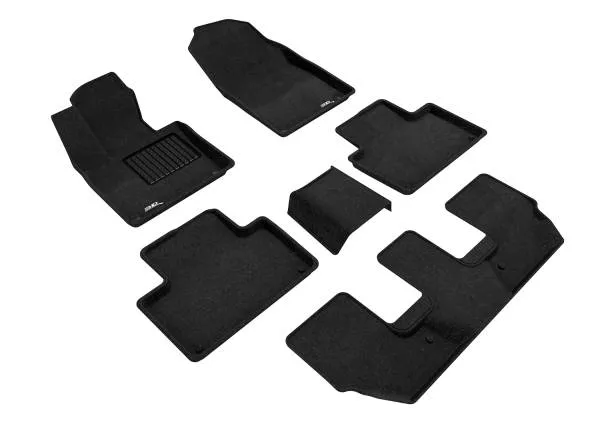 3D MAXpider Floor Mats Volvo XC60 T5 / T6 (2018-2024) All-Weather Elegant Series - Complete Set