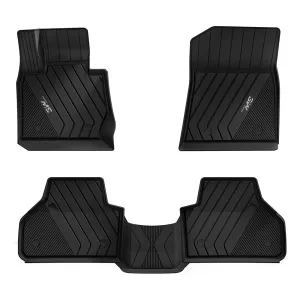 3W BMW X3 F25 2011-2017 Custom Floor Mats TPE Material & All-Weather Protection