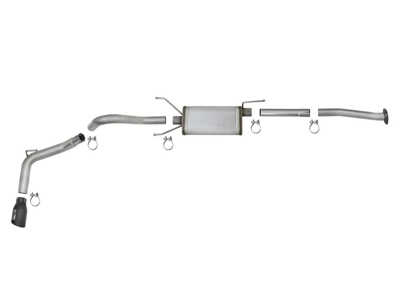 aFe MACH Force-Xp 2-1/2in 304 SS Cat-Back Exhaust w/Black Tips 2016  Toyota Tacoma L4-2.7L / V6-3.5L