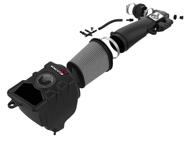 AFE Momentum GT Cold Air Intake System (w/Pro DRY S Filter): Jeep Wrangler 2.0L 2018 - 2024