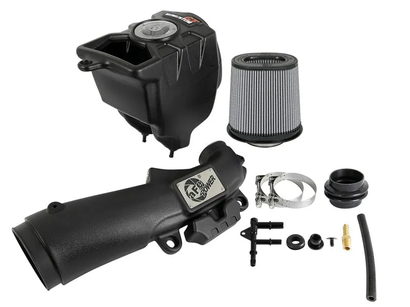 AFE Momentum GT Cold Air Intake System (w/Pro DRY S Filter): Jeep Wrangler 2.0L 2018 - 2024
