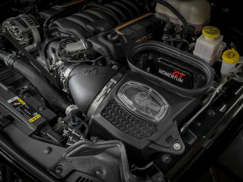 AFE Momentum GT Cold Air Intake System (w/Pro DRY S Filter): Jeep Wrangler Rubicon 6.4L 392 2021 - 2024
