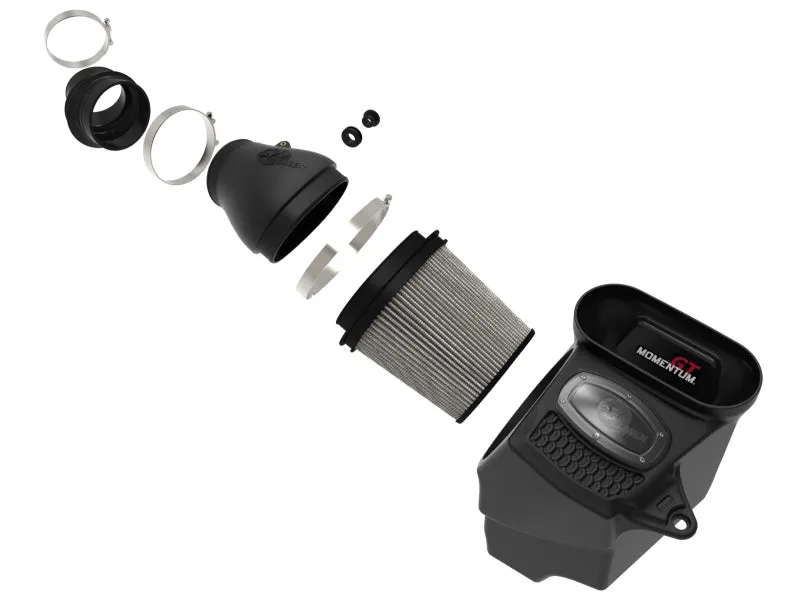 AFE Momentum GT Cold Air Intake System (w/Pro DRY S Filter): Jeep Wrangler Rubicon 6.4L 392 2021 - 2024