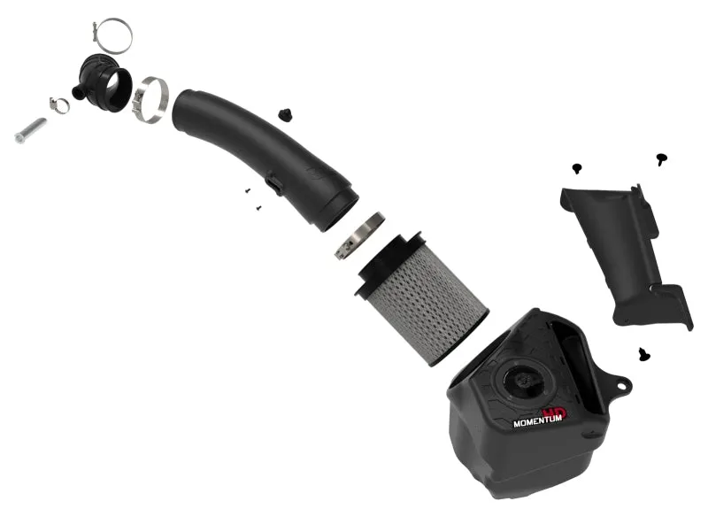 AFE Momentum HD Cold Air Intake System (w/Pro DRY S Filter): Jeep Gladiator (2021-2023) / Wrangler (2020-2023) 3.0L EcoDiesel V6