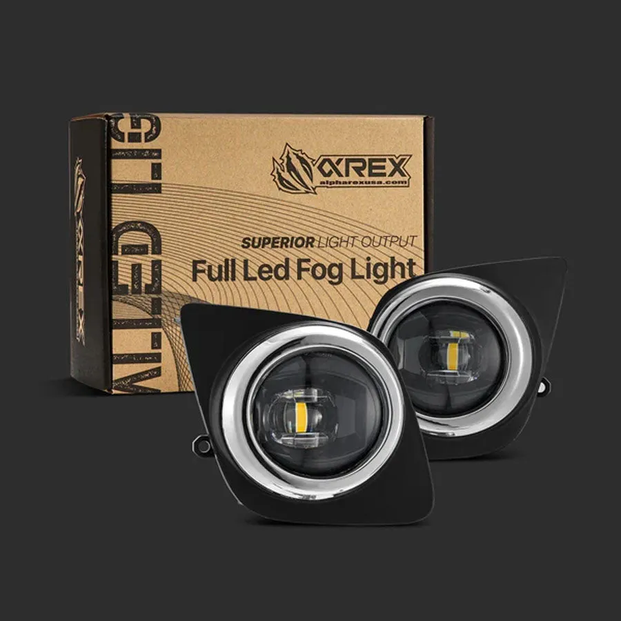 AlphaRex DoubleTap Dual Color LED Projector Fog Lights | 2020-2011 Toyota Sienna