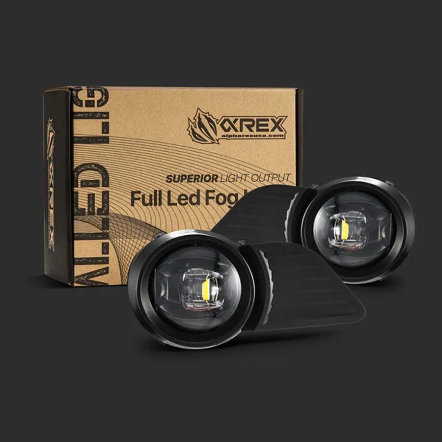 AlphaRex DoubleTap Dual Color LED Projector Fog Lights | 2020-2011 Toyota Sienna