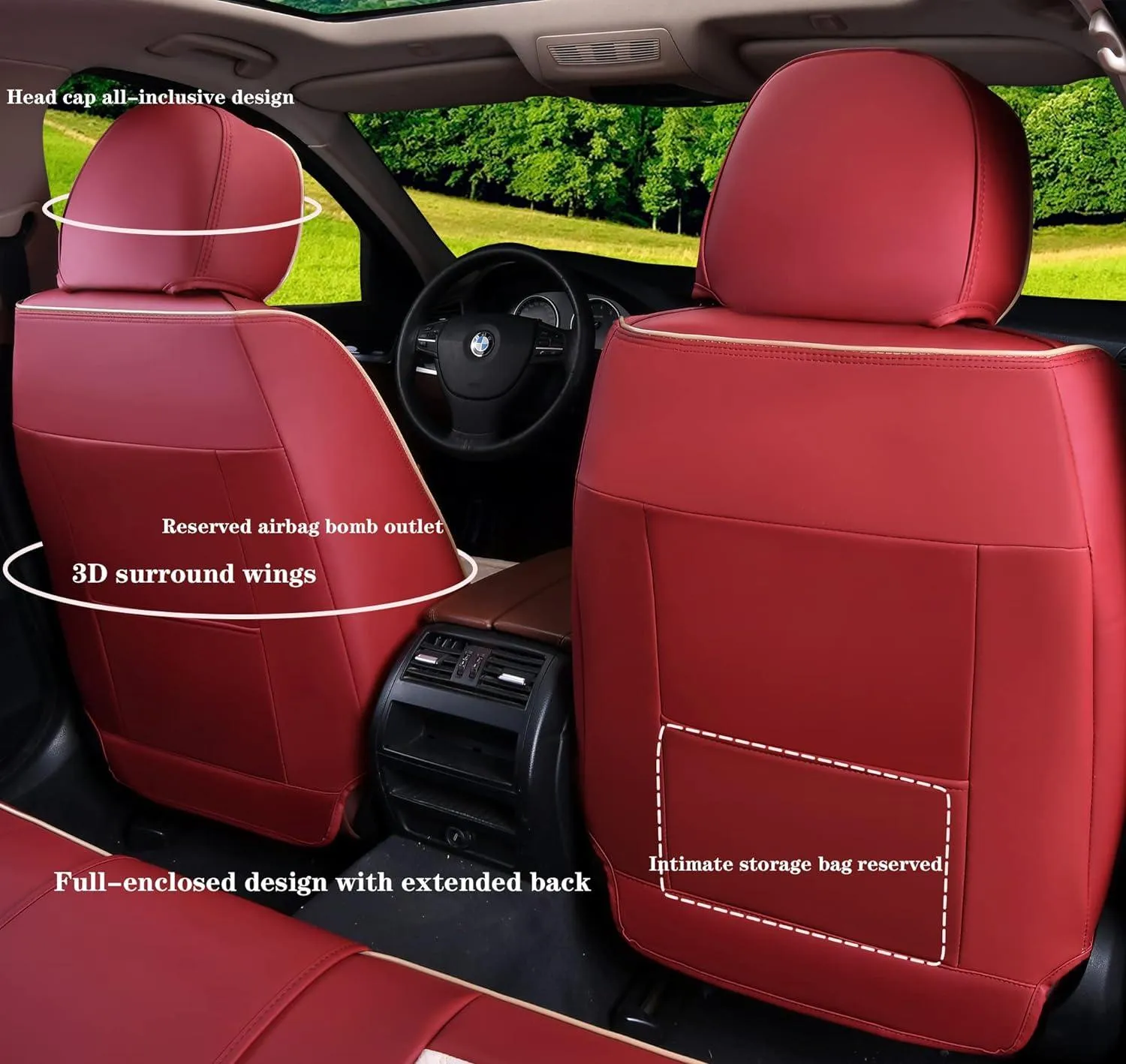 Auto Parts™ 2024 New Car Seat Cushion Cover