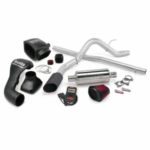 Banks Power 48482-B Stinger System; Single Exh; S/S-Black Tip-2004-08 Ford 5.4L; F-150; ECSB