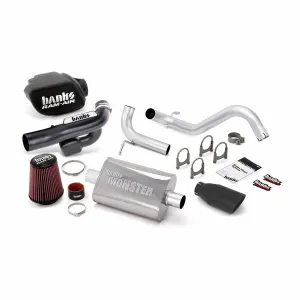 Banks Power 51344-B Stinger System (no AutoMind); S/S-Black Tip-2012-18 Jeep 3.6L Wrangler; All-2Dr