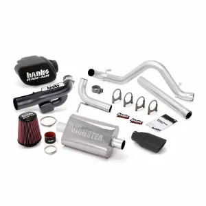 Banks Power 51345-B Stinger System (no AutoMind); S/S-Black Tip-2012-18 Jeep 3.6L Wrangler; All-4Dr