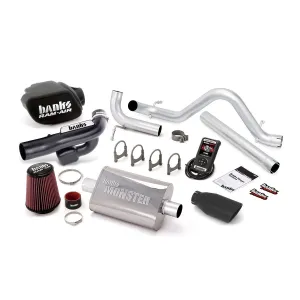 Banks Power 51349-B Stinger System (w/AutoMind); S/S-Black Tip-2012-14 Jeep 3.6L Wrangler-4Dr