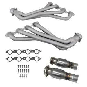 BBK Exhaust Kit Chevy Camaro 6.2L V8 LT1 (2016-2024) 1-7/8" Header & Mid Pipe - Titanium / Polished