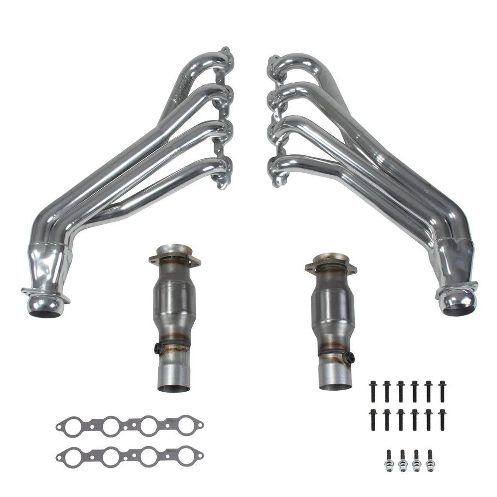 BBK Exhaust Kit Chevy Camaro 6.2L V8 LT1 (2016-2024) 1-7/8" Header & Mid Pipe - Titanium / Polished