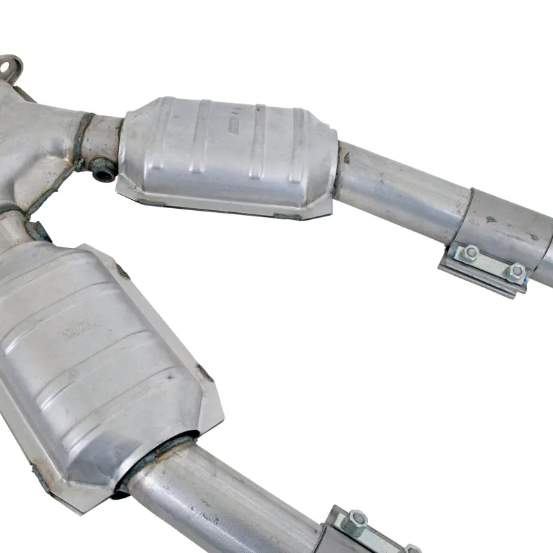 BBK Performance High-Flow Catted Exhaust X-Pipe - 2-1/2 in Diameter - Ford Modular - Ford Mustang 1999-2004