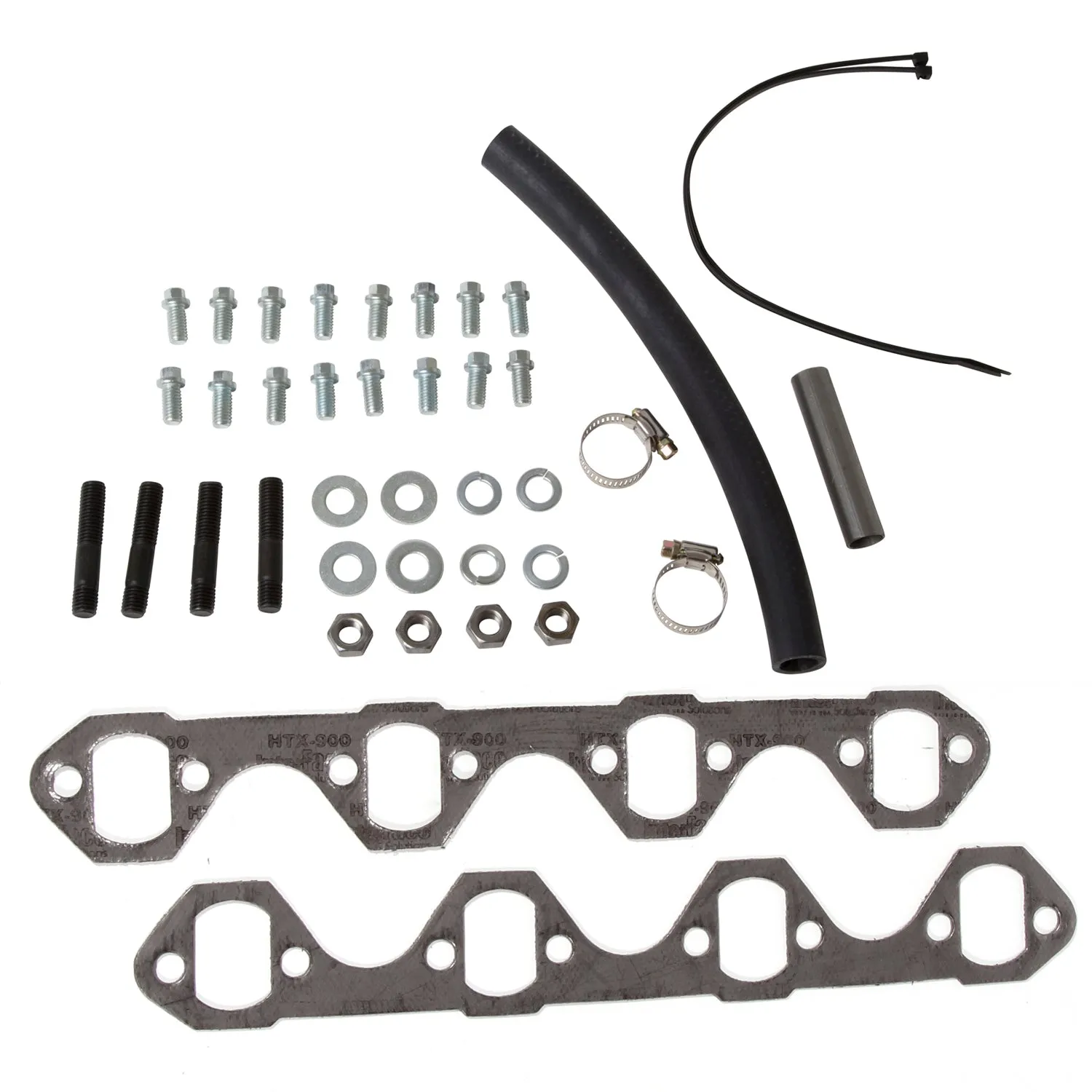 BBK Performance Parts 15120 1986-93 MUSTANG 5.0 1-5/8 SHORTY EQUAL LENGTH HEADERS (POLISHED SILVER CERAMIC)