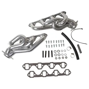 BBK Performance Parts 15120 1986-93 MUSTANG 5.0 1-5/8 SHORTY EQUAL LENGTH HEADERS (POLISHED SILVER CERAMIC)