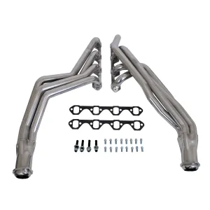 BBK Performance Parts 15160 1979-1993 MUSTANG 5.0 1-5/8 LONG TUBE HEADERS (Polished Silver Ceramic)