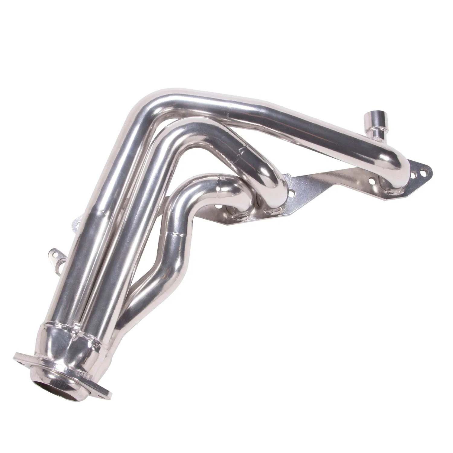 BBK Performance Parts 15950 1993-1996 CHEVY IMPALA SS 1-5/8 SHORTY HEADERS (POLISHED SILVER CERAMIC)