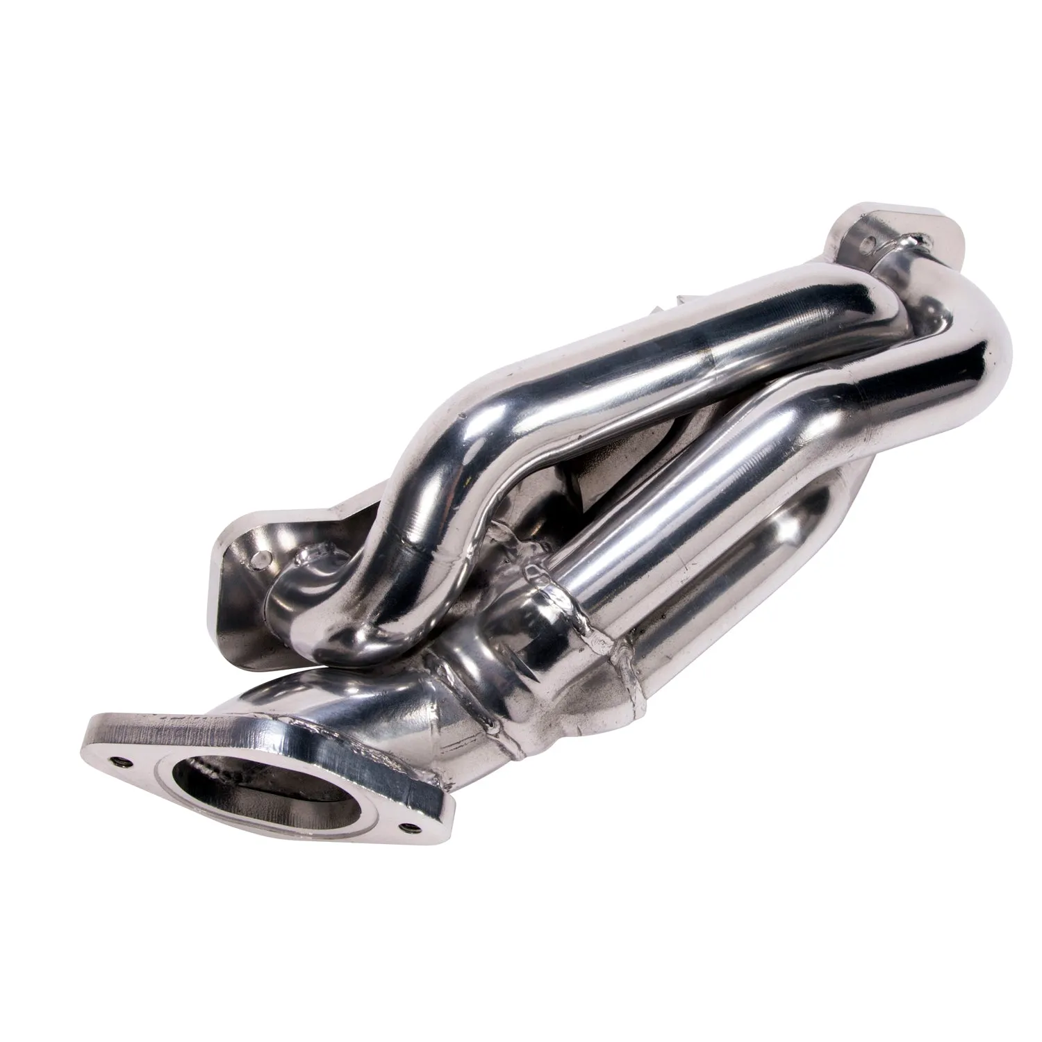 BBK Performance Parts 16150 1996-2004 MUSTANG GT 1-5/8 SHORTY TUNED LENGTH HEADERS (POLISHED SILVER CERAMIC)