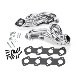 BBK Performance Parts 16150 1996-2004 MUSTANG GT 1-5/8 SHORTY TUNED LENGTH HEADERS (POLISHED SILVER CERAMIC)