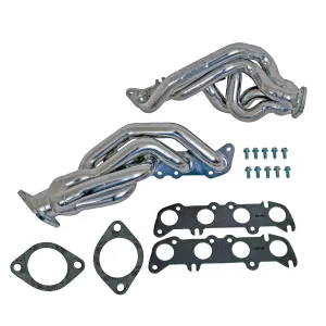 BBK Performance Parts 16320 2011-14 MUSTANG GT 1-3/4 TUNED LENGTH EXHAUST HEADERS (POLISHED SILVER CERAMIC)