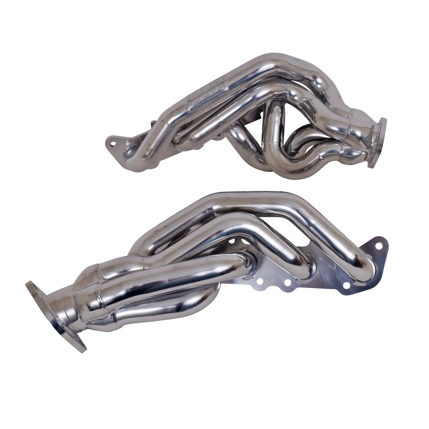 BBK Performance Parts 16320 2011-14 MUSTANG GT 1-3/4 TUNED LENGTH EXHAUST HEADERS (POLISHED SILVER CERAMIC)