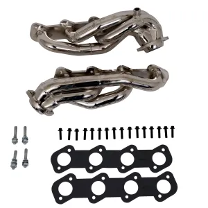 BBK Performance Parts 3518 99-03 FORD F150 97-02 FORD EXP 5.4L 1-5/8 SHORTY HEADERS (TITANIUM CERAMIC)