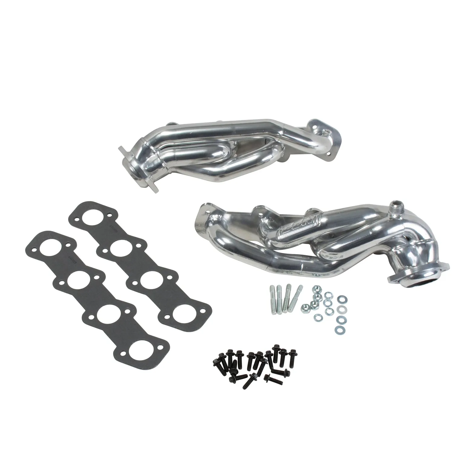 BBK Performance Parts 35180 99-03 FORD F150 97-02 FORD EXP 5.4L 1-5/8 SHORTY HEADERS (POL SILVER CERAMIC)