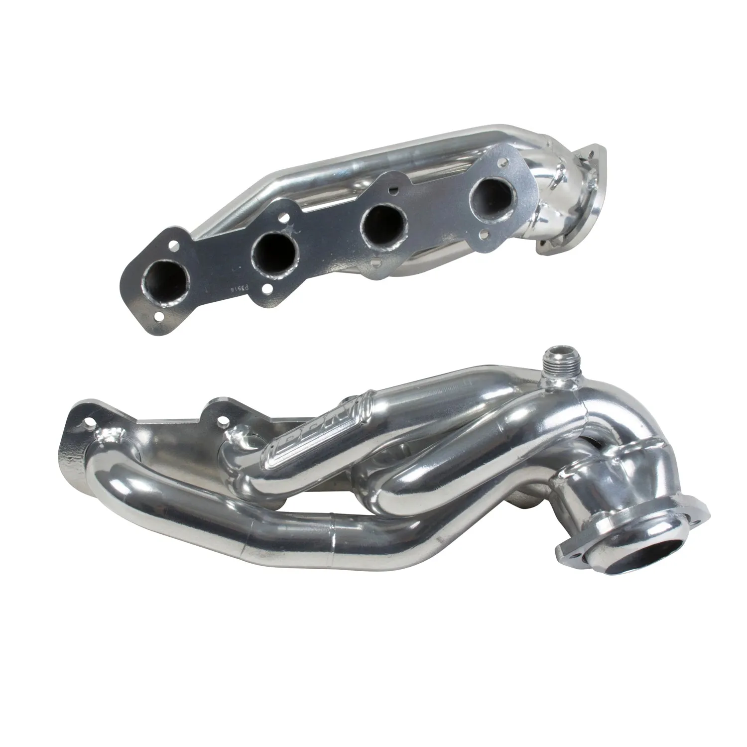 BBK Performance Parts 35180 99-03 FORD F150 97-02 FORD EXP 5.4L 1-5/8 SHORTY HEADERS (POL SILVER CERAMIC)