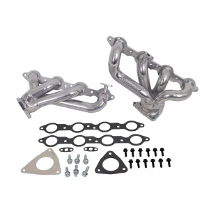 BBK Performance Parts 40030 2001-2002 CAMARO FIREBIRD LS1 1-3/4 SHORTY HEADERS (POLISHED SILVER CERAMIC)