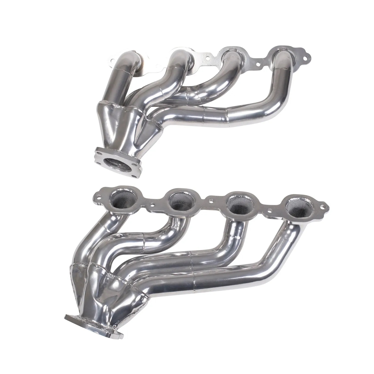 BBK Performance Parts 40430 2016-2023 CAMARO 6.2L SS 1-3/4" SHORTY EXHAUST HEADERS (POLISHED SILVER CERAMIC)