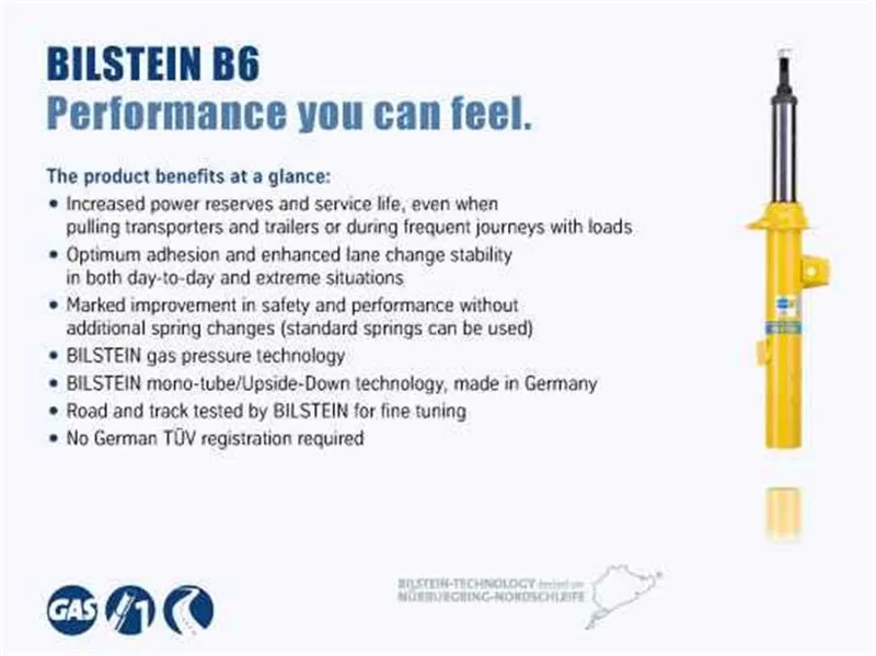 Bilstein B6 Performance Series Shocks and Struts 24-234504