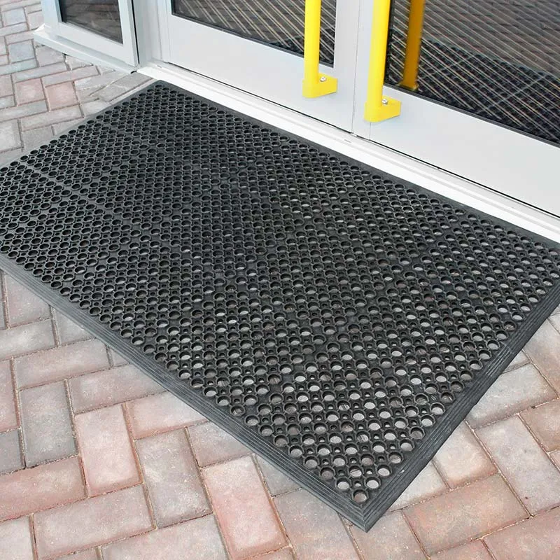 Black Rubber Rampmat