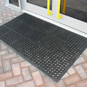 Black Rubber Rampmat